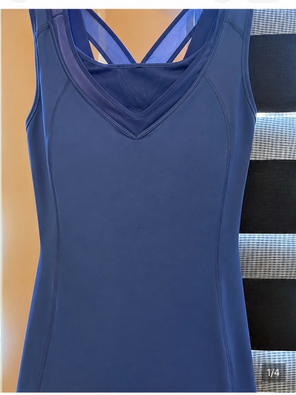 Lululemon Super Sport Tank Blue Size 6 NWT